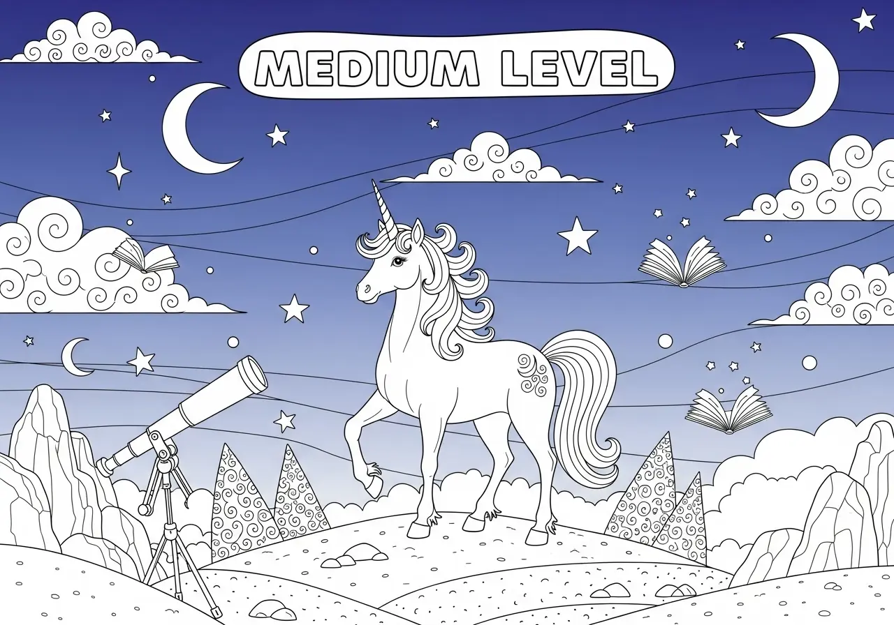 Moderate complexity with balanced detail and manageable sections