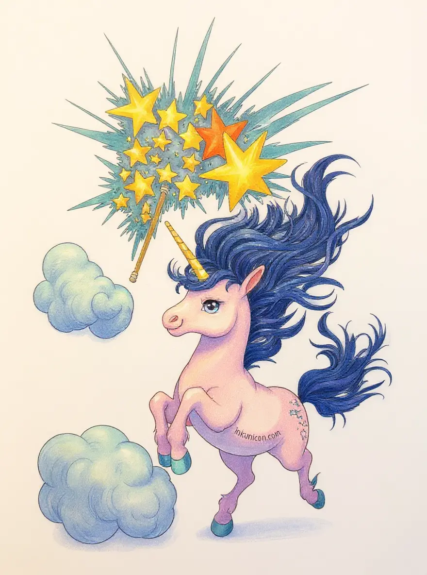 Anime Magic Wand Unicorn Adventure