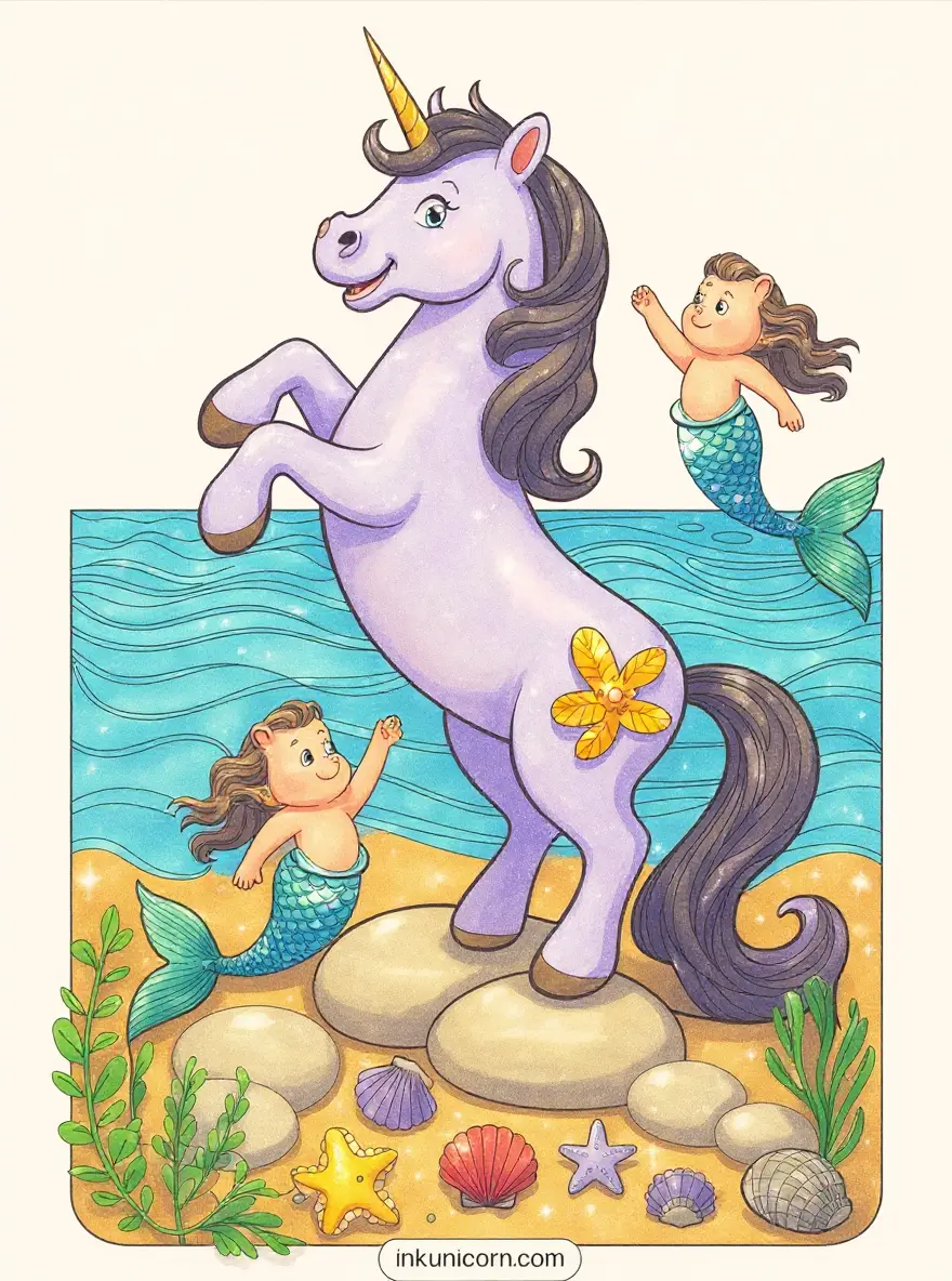 Care Bears Unicorn and Mermaid Cove