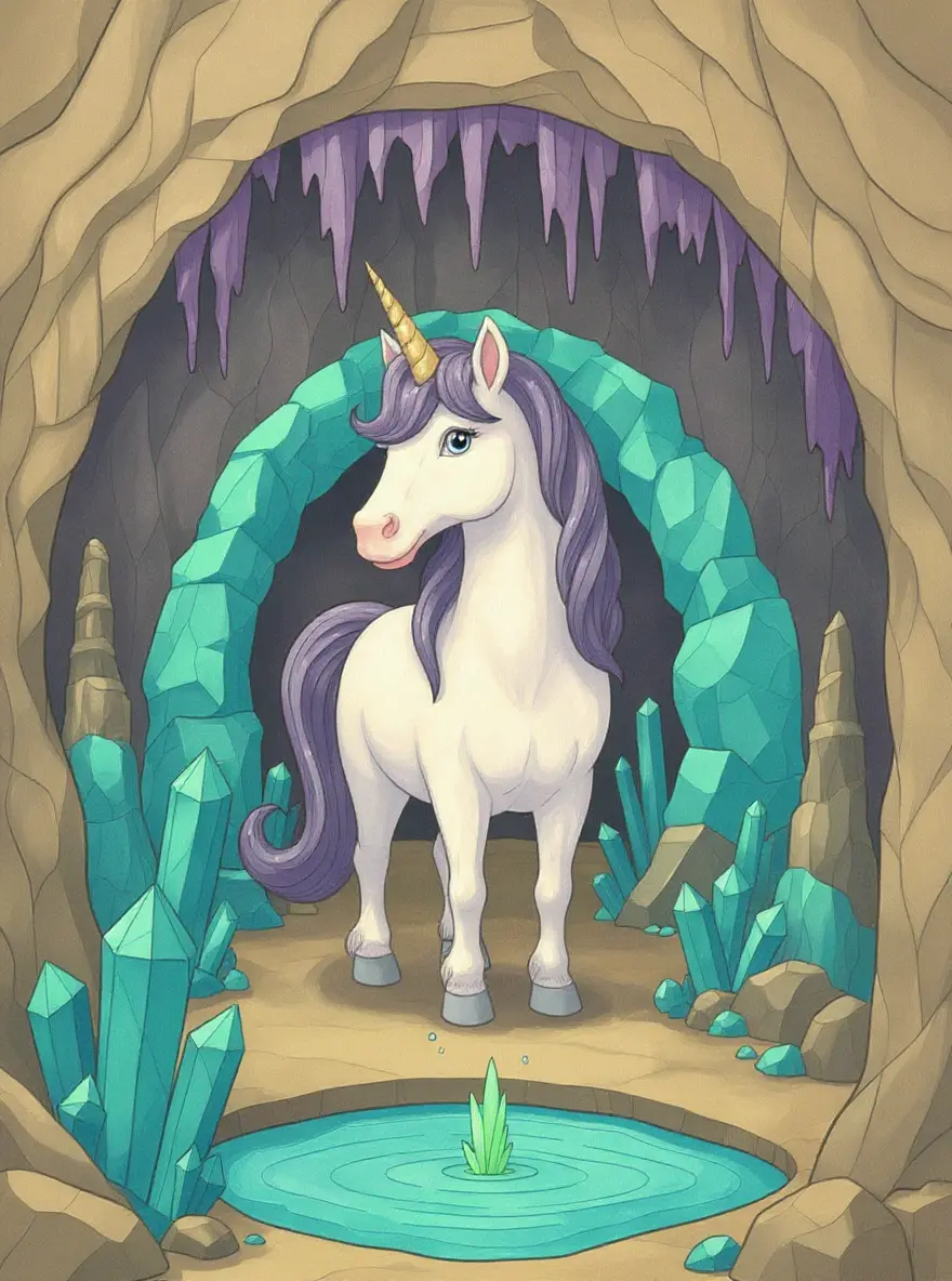 Crystal Cave Unicorn