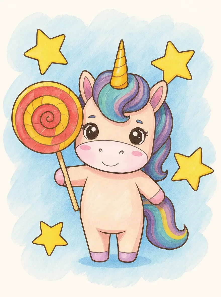 Lollipop Sweet Unicorn