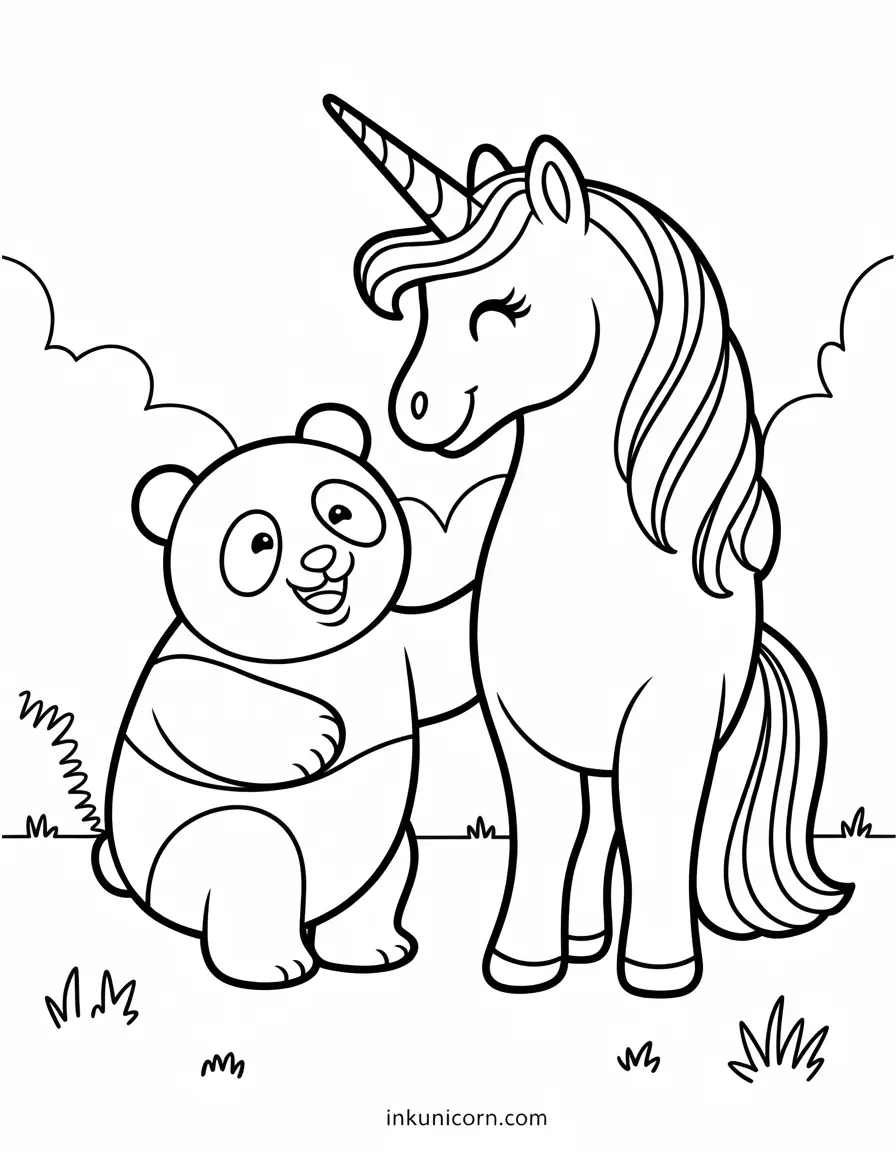 Barbie Unicorn and the Panda Pal