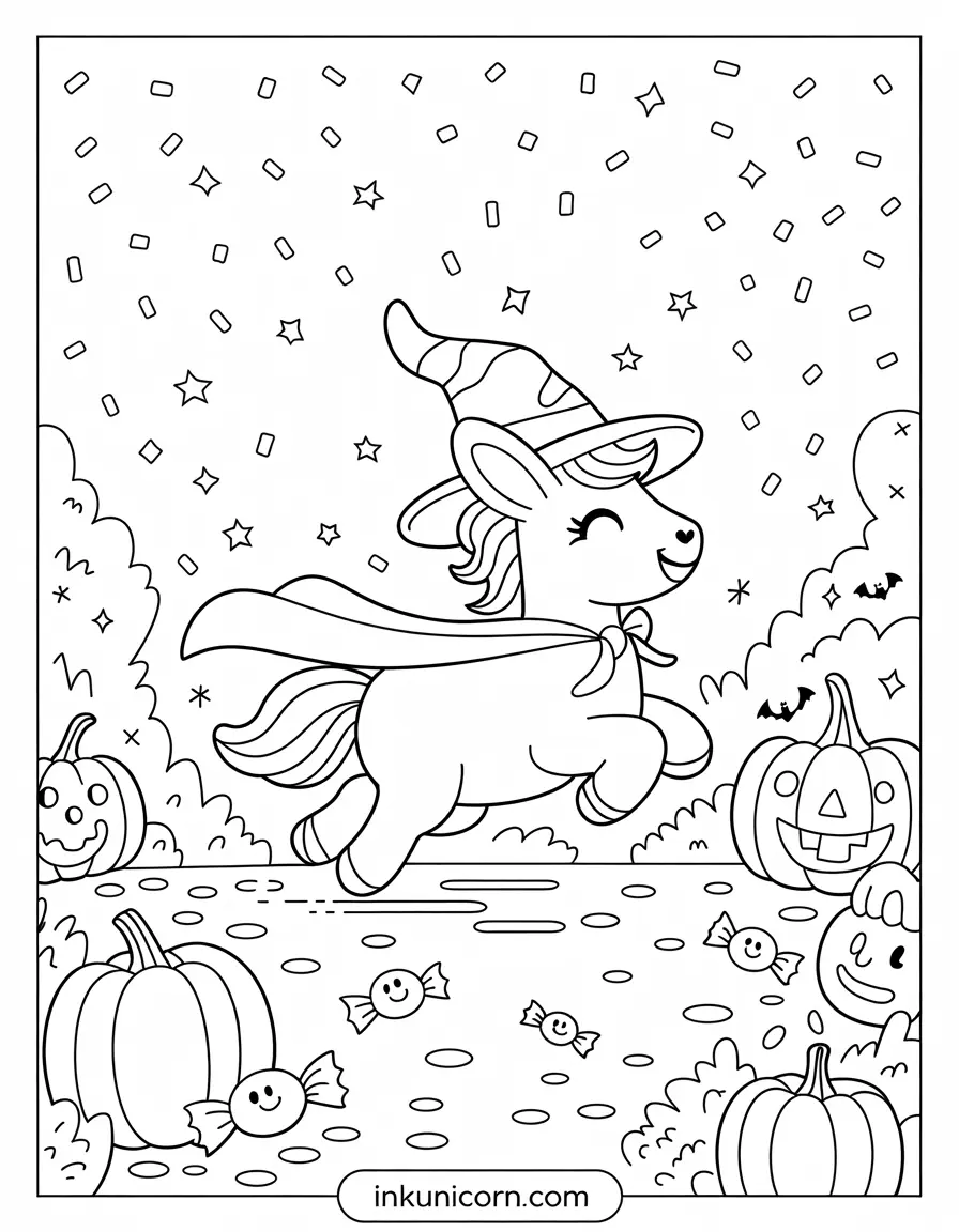 Bunny Unicorn Halloween Costume Parade