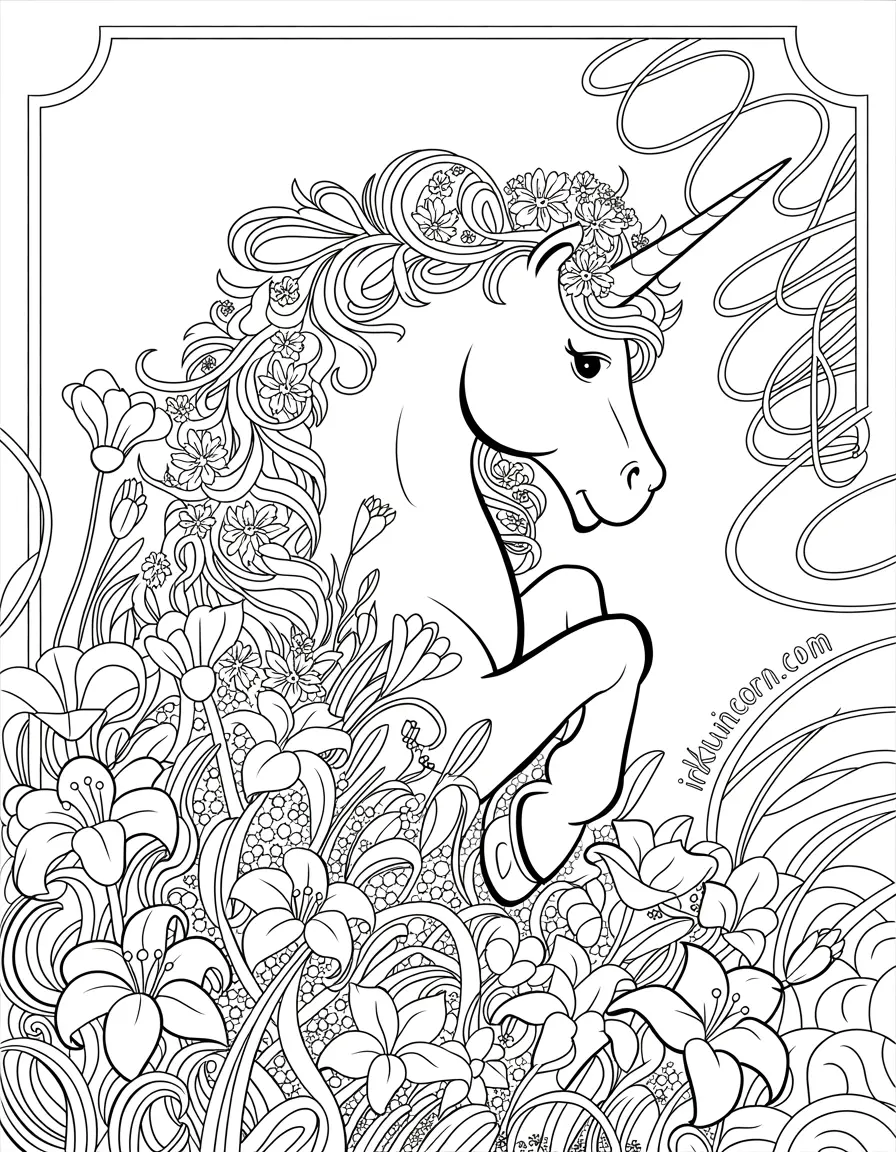 Care Bears Unicorn Art Nouveau Dream