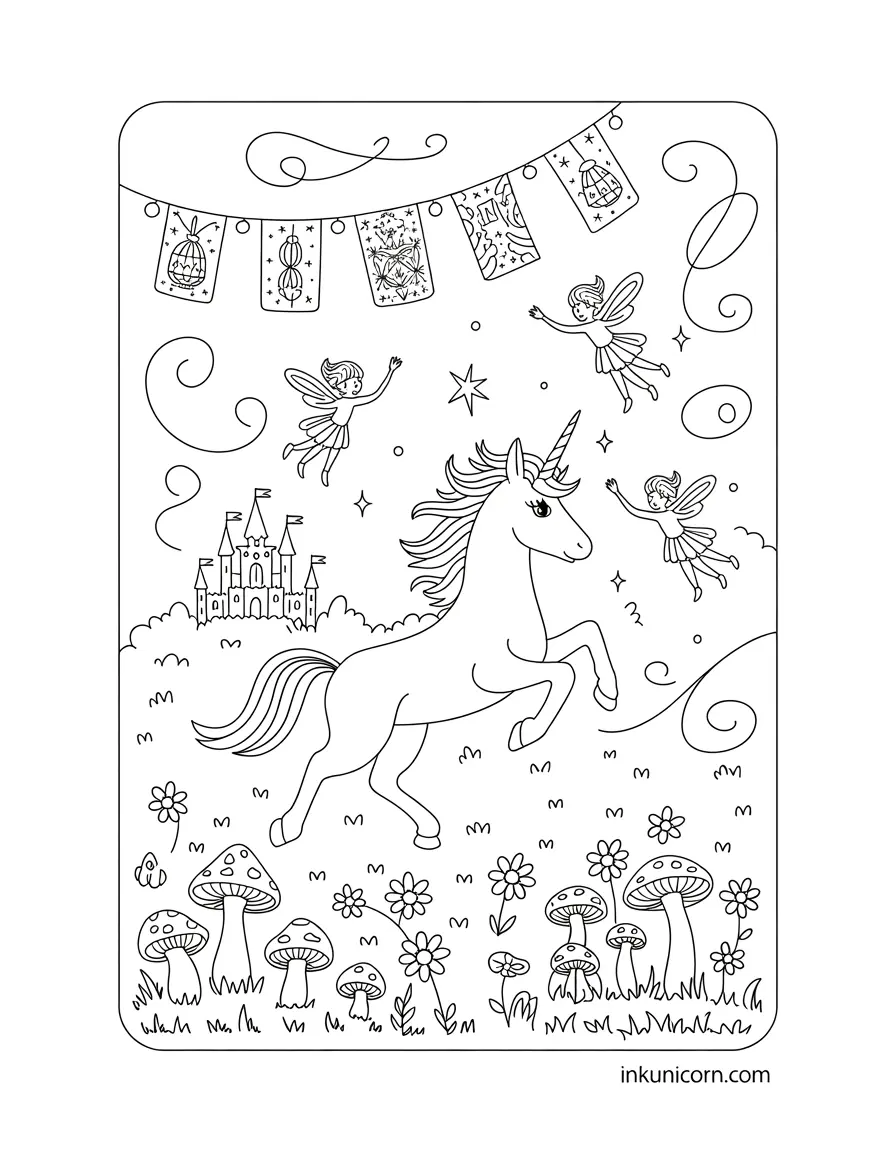 Castle Unicorn and Fairy Ring Festival