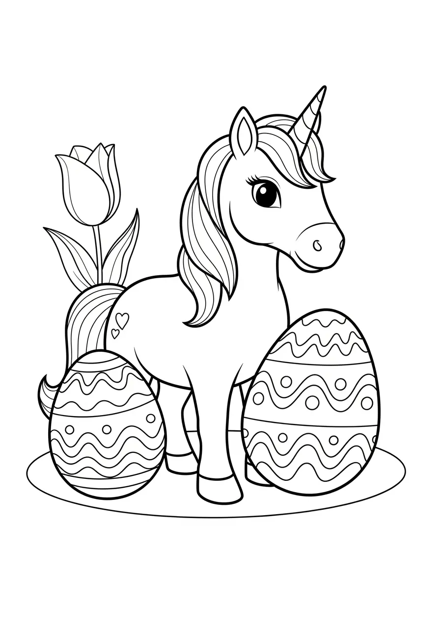 Easter Egg Parade Unicorn
