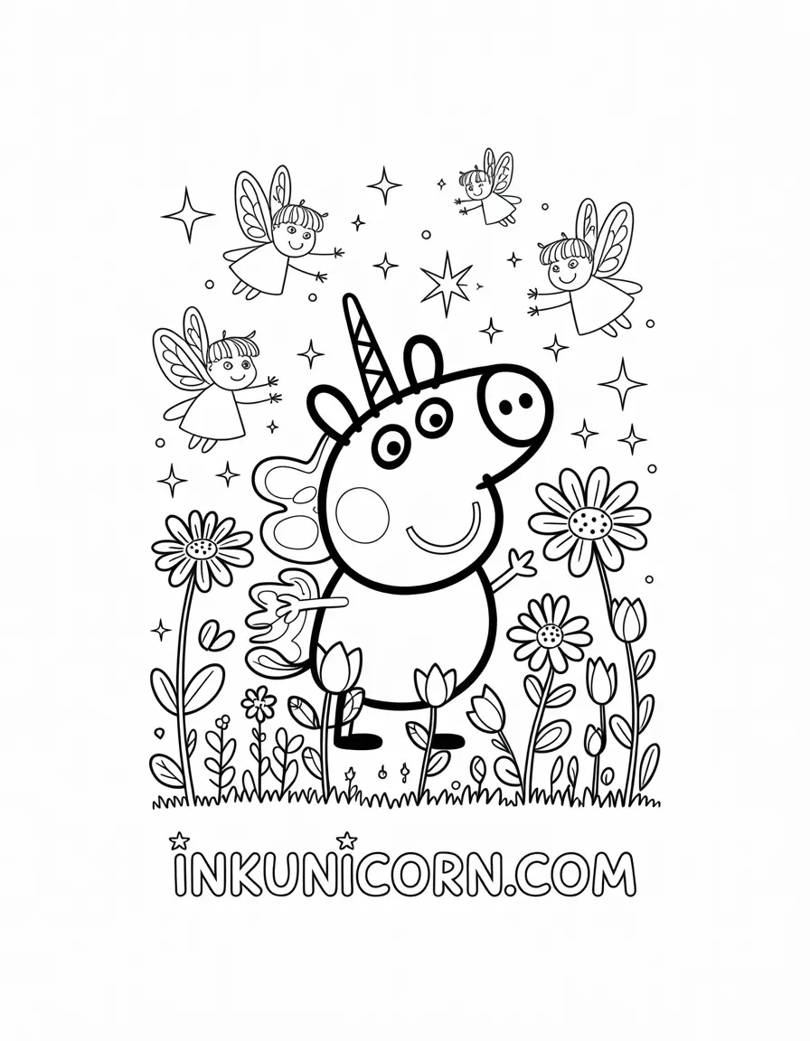 Peppa Pig Unicorn and the Fairy Garden
