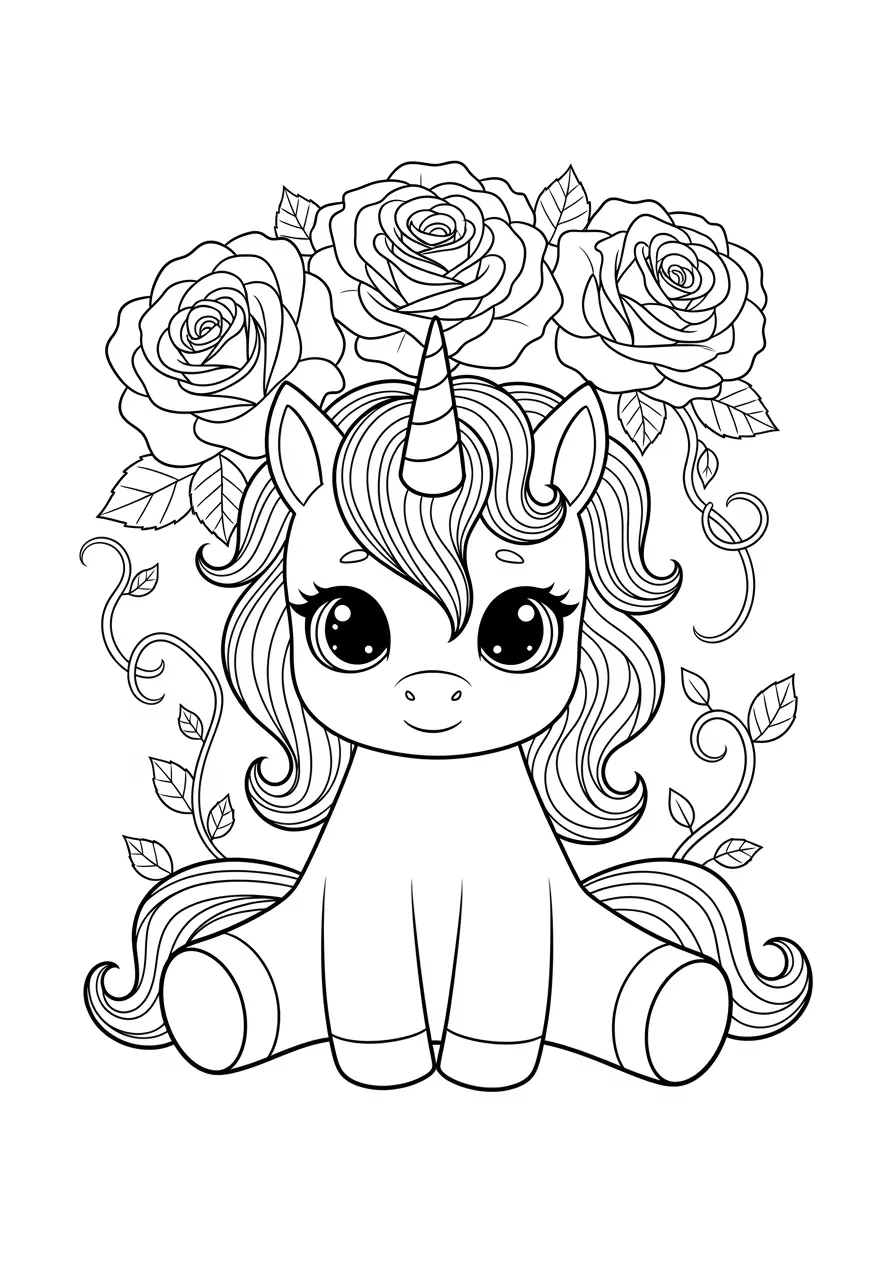 Rosevine Baby Unicorn
